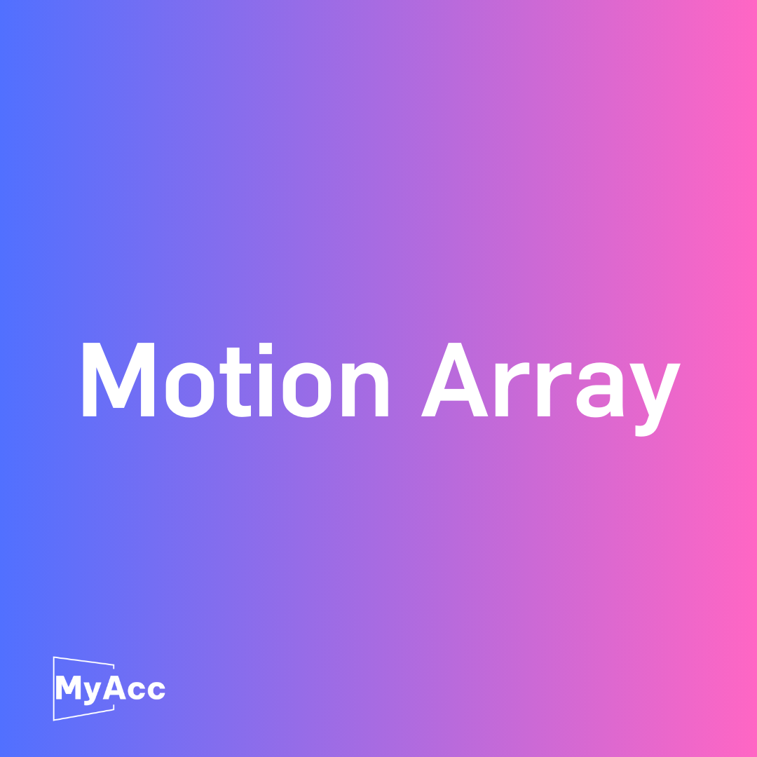 Tài khoản Motion Array premium